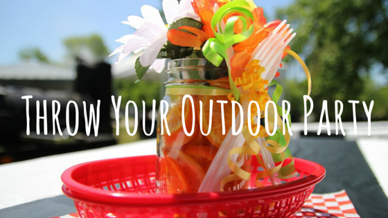 throw Your Outdoor Party blog title